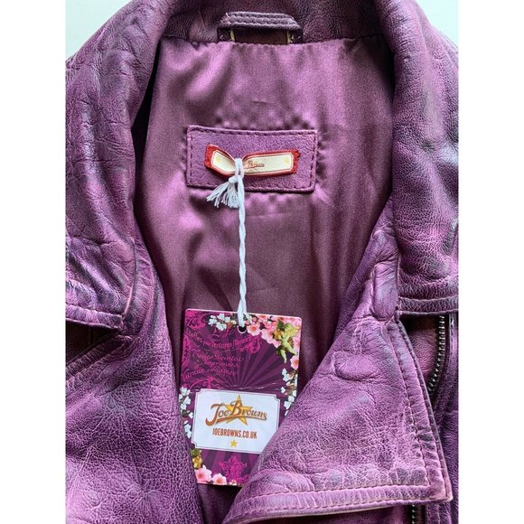NWT Sold Out Import Joe Browns Purple Distressed - Picture 11 of 12